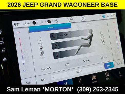 New 2026 Jeep Grand Wagoneer 4WD w/ Premium Group I image 21