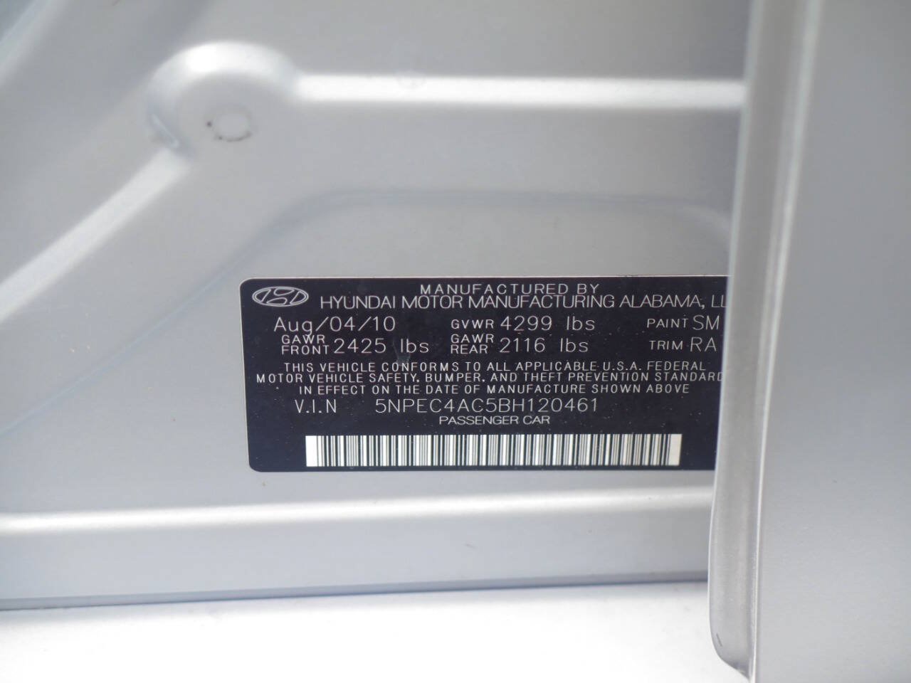 Used 2011 Hyundai Sonata SE FWD image 28