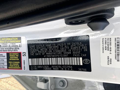 Used 2023 Toyota Camry XSE FWD image 36