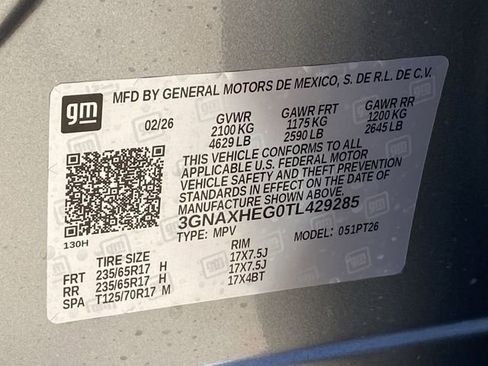 New 2026 Chevrolet Equinox LT image 32