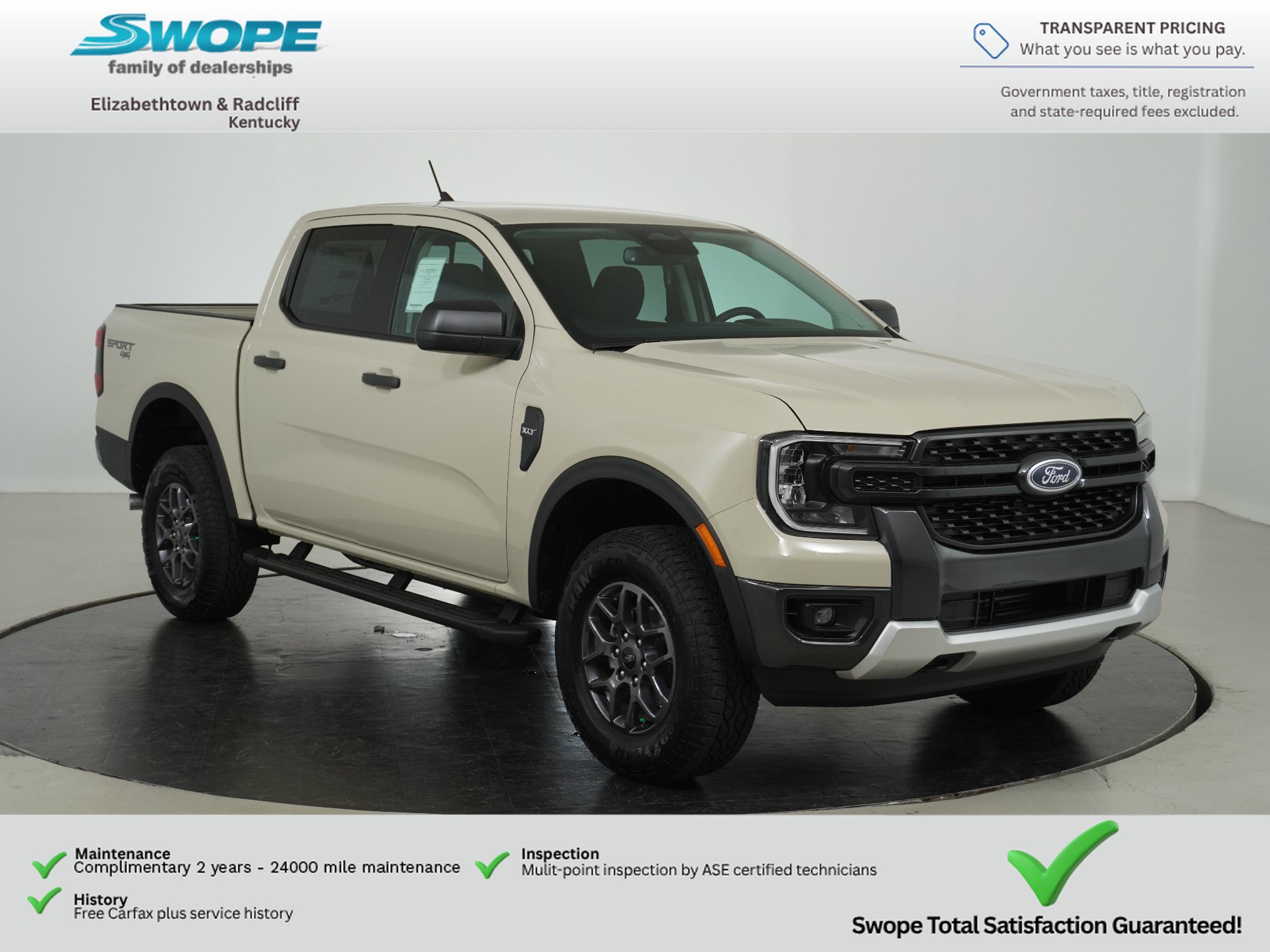 New 2026 Ford Ranger XLT w/ Equipment Group 301A High AWD/4WD image 1