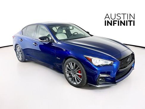 Certified 2020 INFINITI Q50 Red Sport 400 image 1