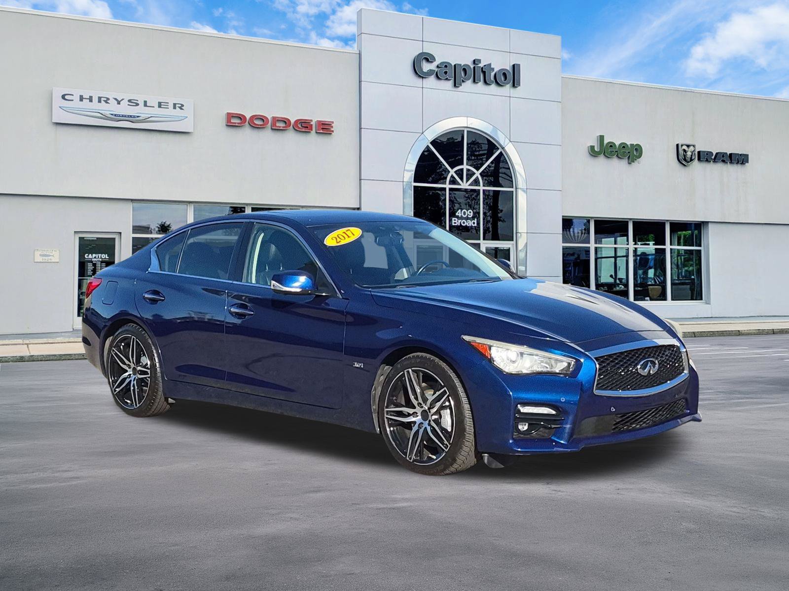 Used 2017 INFINITI Q50 Sport AWD/4WD image 1