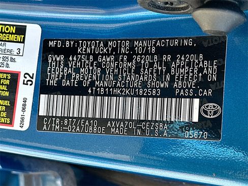 Used 2019 Toyota Camry SE image 29