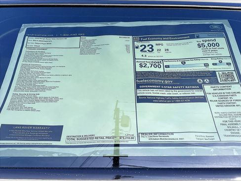 New 2026 Land Rover Range Rover Velar Dynamic SE image 37