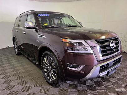 Certified 2021 Nissan Armada Platinum w/ Captain's Chairs Package