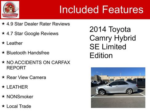 Used 2014 Toyota Camry SE image 5