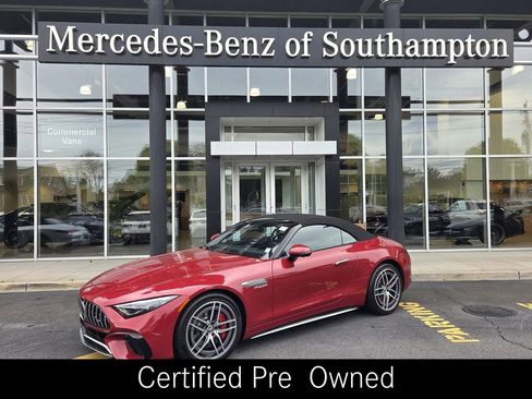 Certified 2022 Mercedes-Benz SL 55 AMG 4MATIC image 1
