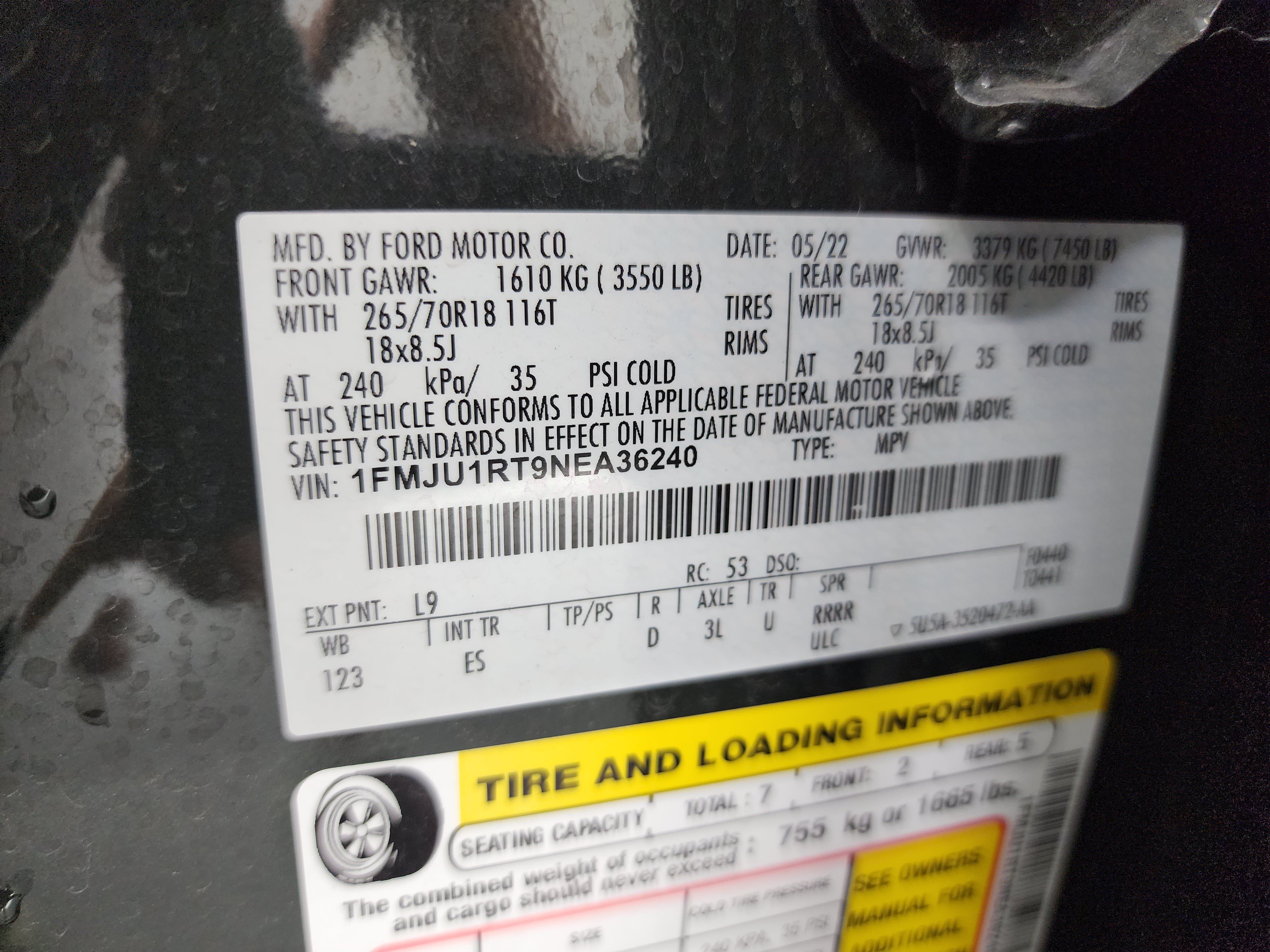 Used 2022 Ford Expedition Timberline AWD/4WD image 62
