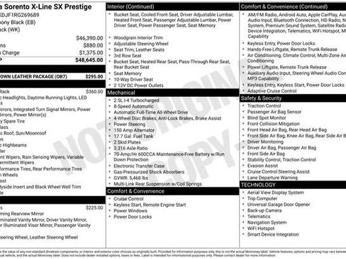 Used 2024 Kia Sorento SX Prestige w/ Olive Brown Leather Package image 23