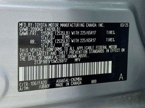 Certified 2025 Toyota RAV4 XLE AWD/4WD image 30