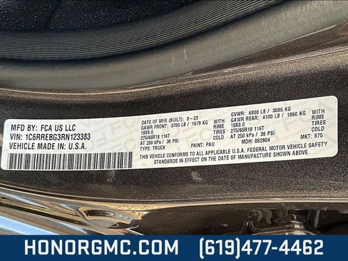 Used 2024 RAM 1500 Big Horn image 19