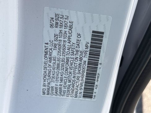 Used 2024 Honda Odyssey EX-L image 12