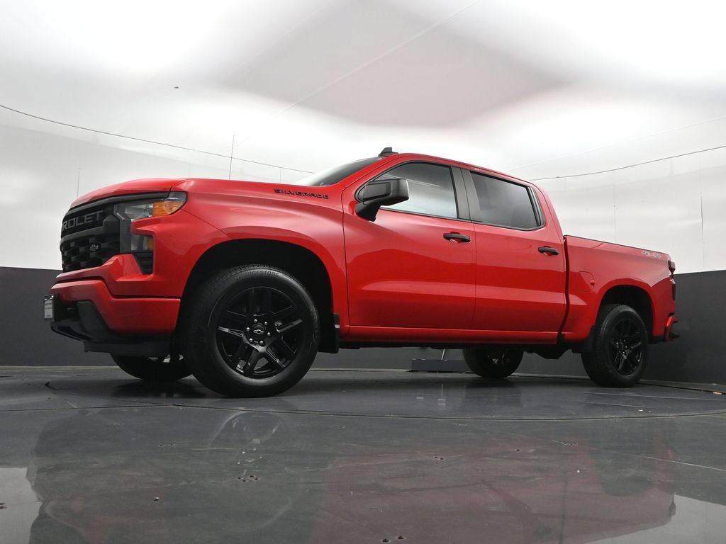 Certified 2024 Chevrolet Silverado 1500 Custom w/ LPO, Dark Essentials Package AWD/4WD image 30