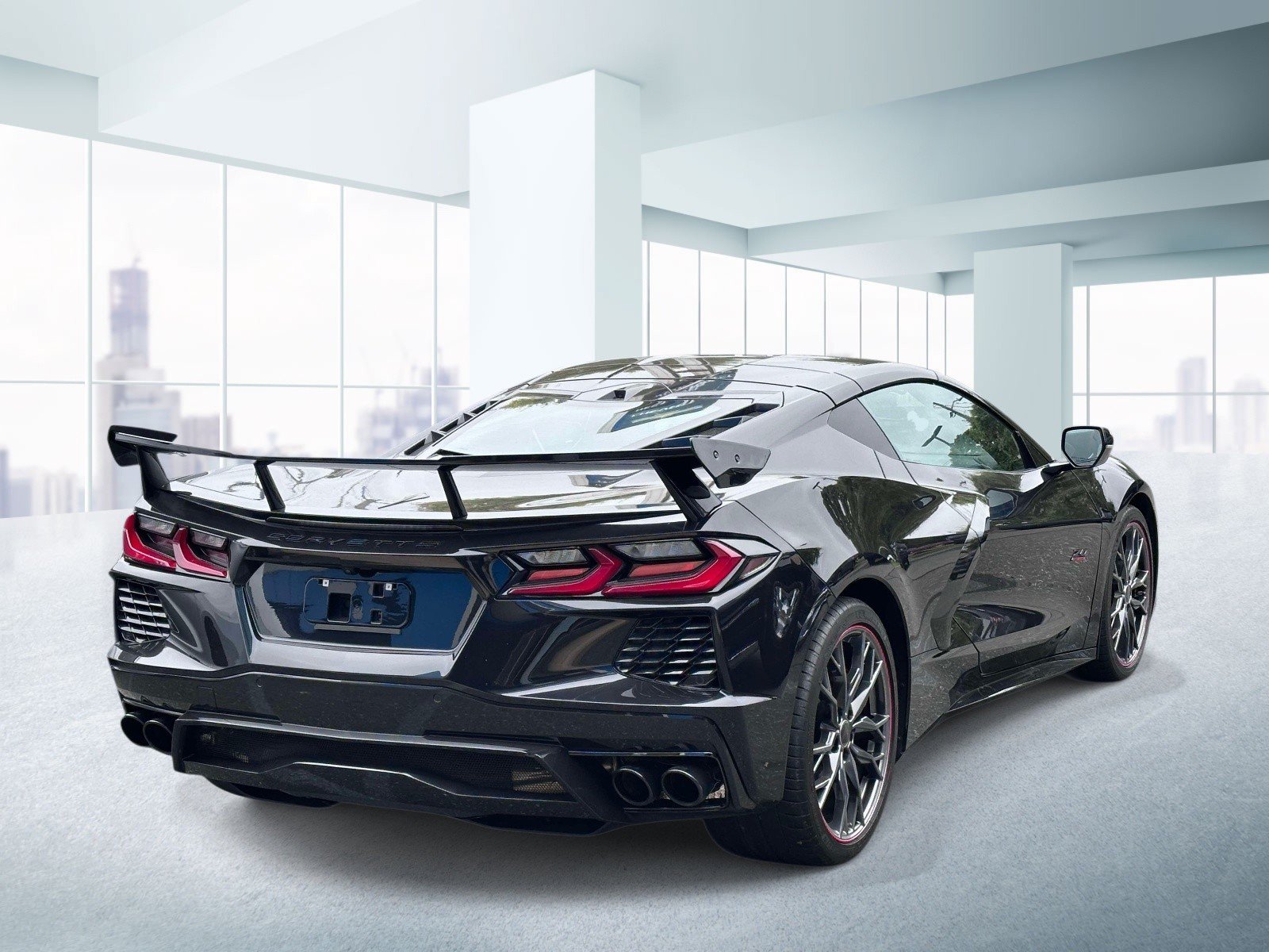 Used 2023 Chevrolet Corvette Stingray Premium Cpe w/ Z51 Performance Package RWD image 3