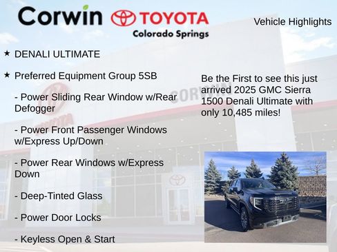 Used 2025 GMC Sierra 1500 Denali Ultimate image 4