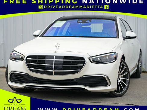 Used 2021 Mercedes-Benz S 580 4MATIC Sedan image 1