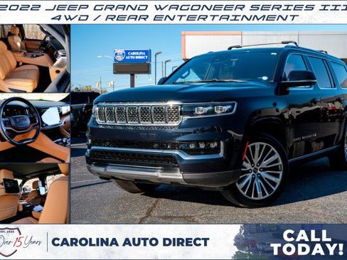 Used 2022 Jeep Grand Wagoneer Series III w/ Rear Seat Video Group 1 image 1