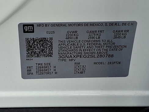 Used 2025 Chevrolet Equinox LT AWD/4WD image 27