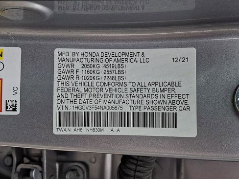 Used 2022 Honda Accord EX-L image 28