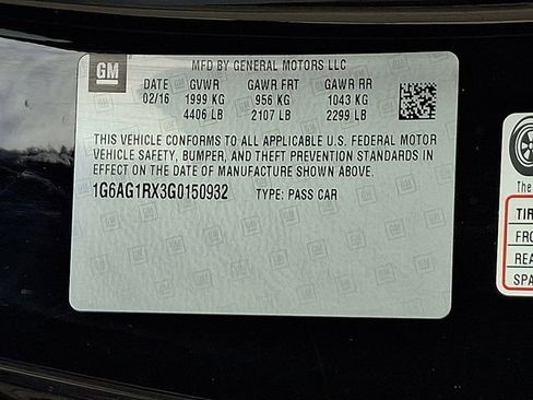 Used 2016 Cadillac ATS 2.0T AWD Coupe image 28