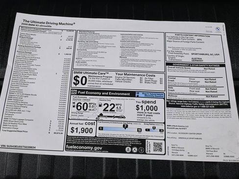 Used 2026 BMW X5 xDrive50e w/ M Sport Package image 40