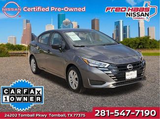Certified 2025 Nissan Versa S w/ Trunk Package FWD 360° Tour