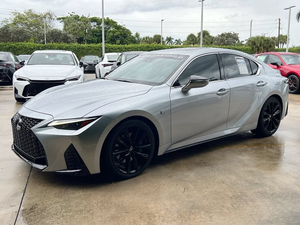 Certified 2023 Lexus IS 350 F Sport w/ Navigation Package RWD image 3