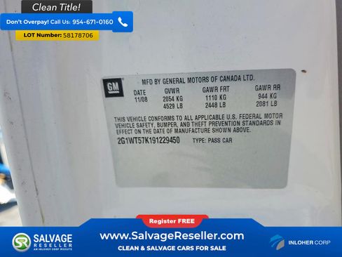 Used 2009 Chevrolet Impala LT FWD image 16
