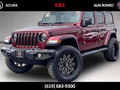 Used 2021 Jeep Wrangler Unlimited Sahara