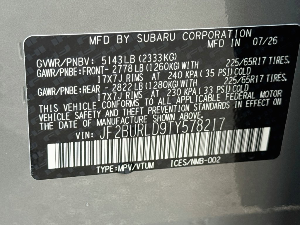 New 2026 Subaru Outback Wilderness AWD/4WD image 43