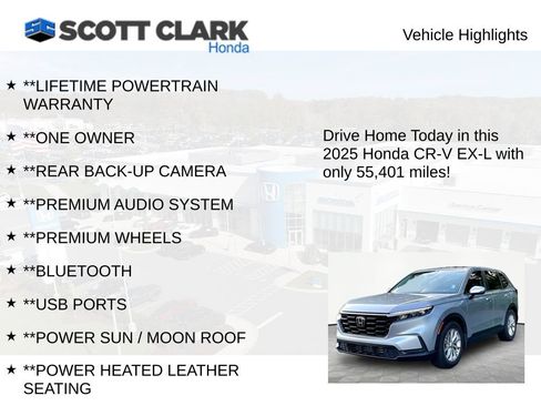 Used 2025 Honda CR-V EX-L image 11