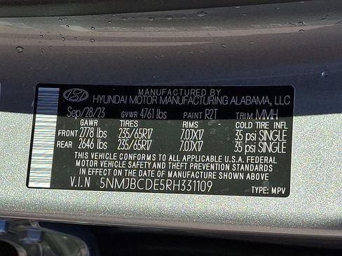 Used 2024 Hyundai Tucson SEL AWD/4WD image 29