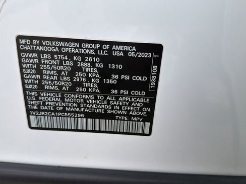 Used 2023 Volkswagen Atlas SE w/ Panoramic Sunroof Package image 27
