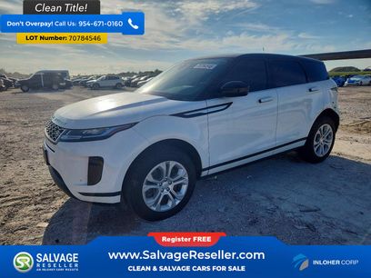 Used 2020 Land Rover Range Rover Evoque S
