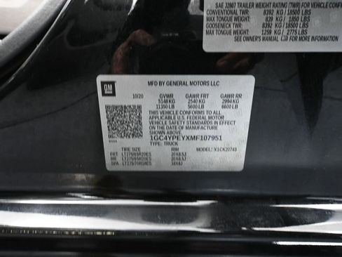 Used 2021 Chevrolet Silverado 2500 LTZ w/ LTZ Plus Package AWD/4WD image 55