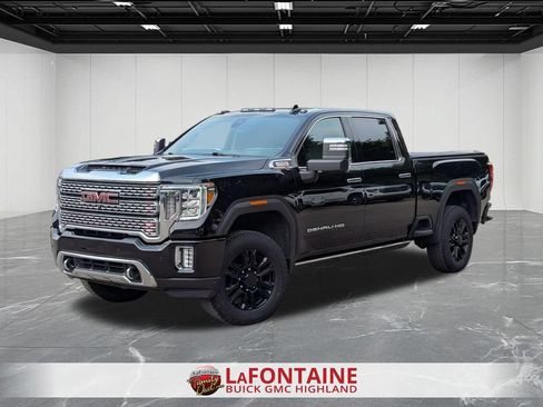 Certified 2022 GMC Sierra 2500 Denali w/ Denali Black Diamond Edition AWD/4WD image 1