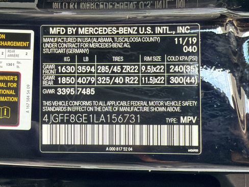 Used 2020 Mercedes-Benz GLS 580 4MATIC image 15