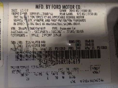 Used 2019 Ford Fusion SE w/ Equipment Group 151A image 33
