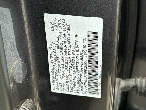 Used 2023 Honda Ridgeline RTL-E image 35