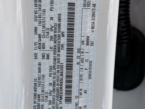 New 2025 Ford Bronco Raptor w/ Interior Carbon Fiber Pack image 48