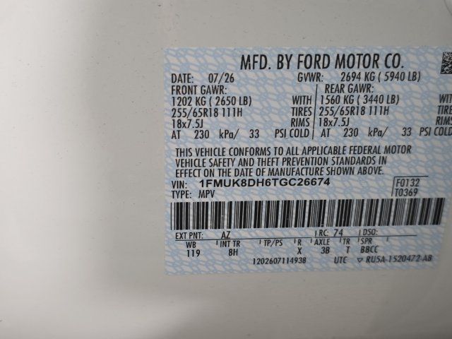 Used 2026 Ford Explorer Active AWD/4WD image 10