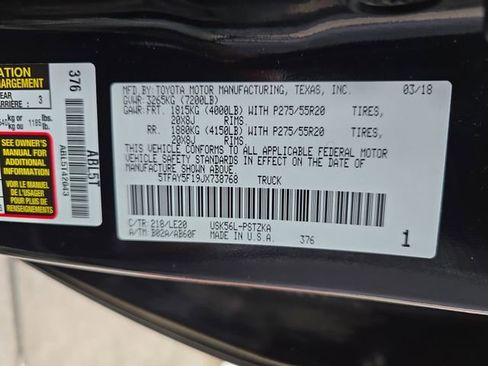 Used 2018 Toyota Tundra Platinum image 37