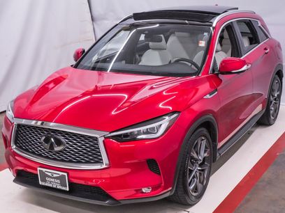 Used 2020 INFINITI QX50 Autograph w/ Premium White Leather Package