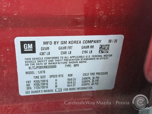 Used 2021 Chevrolet Trax LT image 12