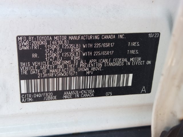 Certified 2024 Toyota RAV4 LE FWD image 27