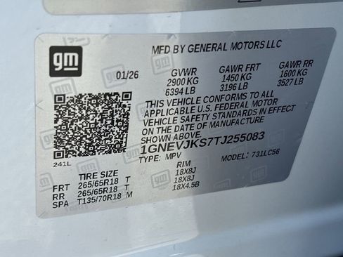 New 2026 Chevrolet Traverse Z71 w/ Enhanced Driving Package AWD/4WD image 35