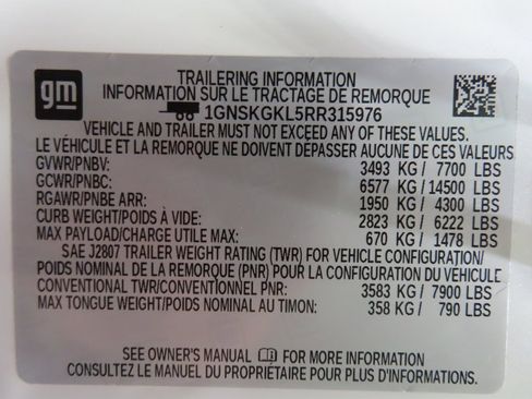 Used 2024 Chevrolet Suburban High Country image 74