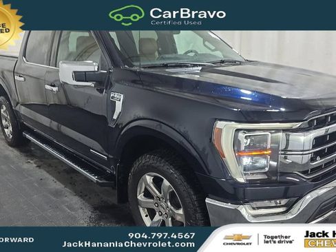 Used 2021 Ford F150 Lariat w/ Equipment Group 502A High AWD/4WD image 1