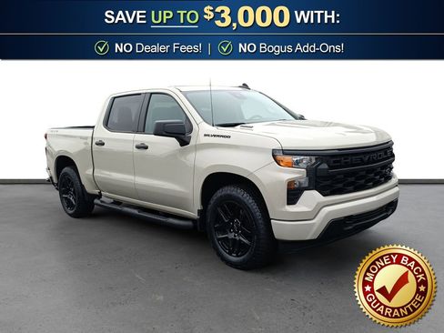 Used 2026 Chevrolet Silverado 1500 Custom w/ Turbomax Blackout Package AWD/4WD image 10
